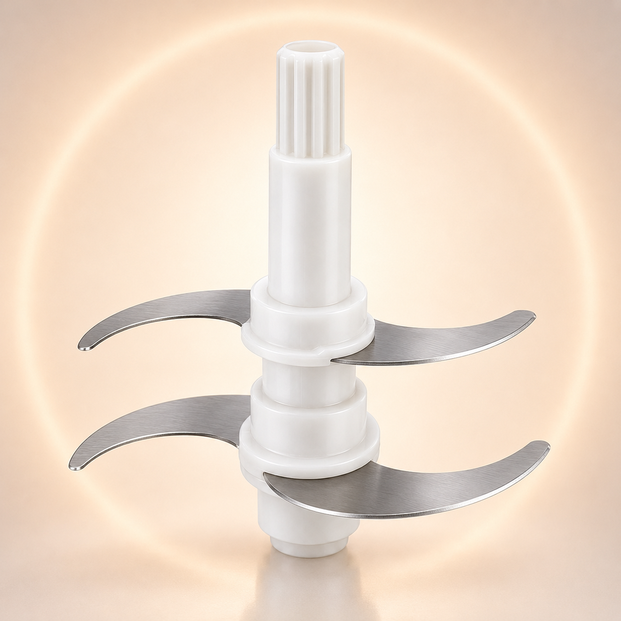 Double-Level Stainless-Steel Blades
